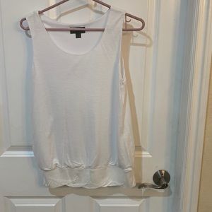White tank top fancy
